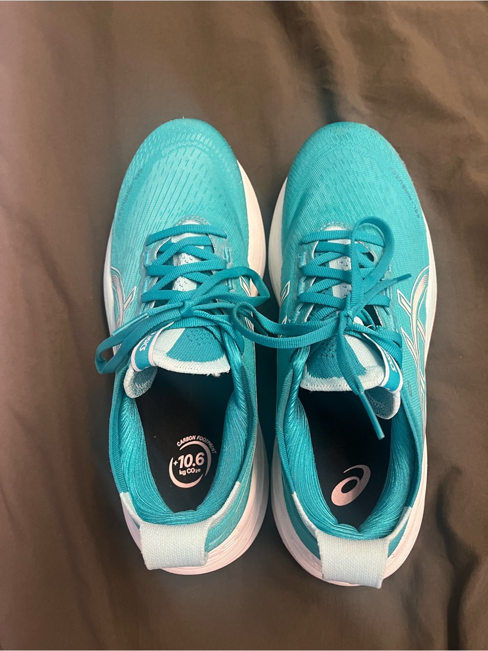 Asics GEL-NIMBUS 27 Wave
Teal/Illuminate Mint Sz 9 - Picture 2 of 15